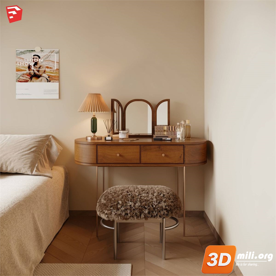 Dressing Table Skp Files 